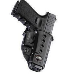 FOBUS Glock 26/27/33 Evolution RH Robo-Belt Holster Matte Black