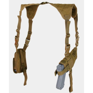 022886261825 CONDOR Outdoor Universal Shoulder Holster - Coyote Brown 022886261825 CND-USH-498