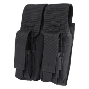 022886071028 CONDOR Outdoor Double Ak Kangaroo Pouch - Black 022886071028 CND-MA71-002