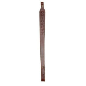 KEYSTONE Crickett 23"x1.75" Brown Embossed Leather Sling