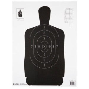 816506026648 ACTION Target B-34 Qualification 17.5x23" Target | 100 Count 816506026648 CTN-B-34-100