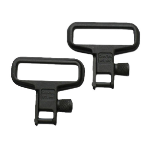 GROVTEC MilForce Swivel Set Rifle 1.25\" Blk Zinc Phosphate