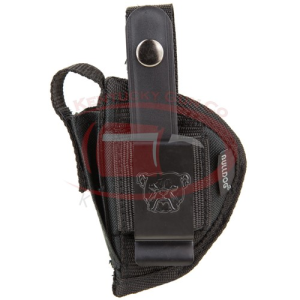 BULLDOG Pistl Hlster Belt Loop/clip Ambi Taurus Judge Blac