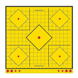888151030097 BIRCHWOOD Casey Long Range Yellow Self-adhesive Paper Target 5pk 888151030097 BRC-LRSIT-5PK