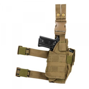 NCSTAR 2955 Drop Leg Tactical Holster - Tan