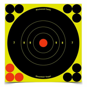 029057345506 BIRCHWOOD Casey Shoot-n-c 6" Bull's-eye Target - 60 Targets 029057345506 BRC-34550