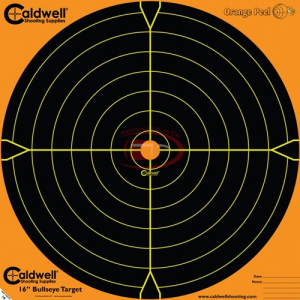 CALDWELL Orange Peel Sight-In Target: 16" 5 sheets