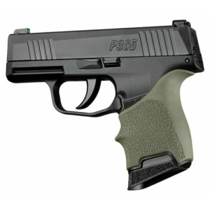 743108187012 HOGUE Handall Beavertail Grip Sleeve Sig P365 Od Green 743108187012 HGU-18701
