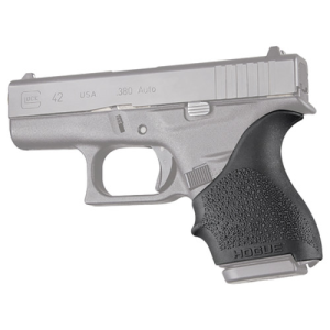 743108182000 HOGUE Handall Beavertail Grip Sleeve Glock 42, 43 Black 743108182000 HGU-18200