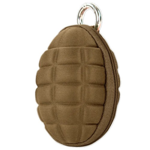 CONDOR OUTDOOR Grenade Key Chain Pouch Coyote Brown