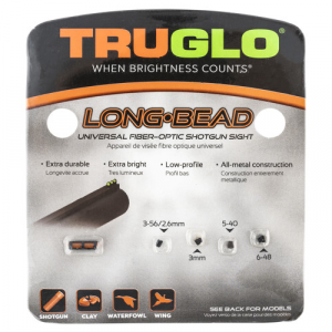 TRUGLO Mtl Lng Bead Univ Red