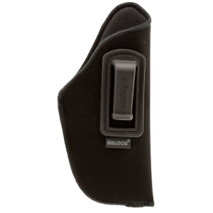 BULLDOG Deluxe IWB Black Belt Clip Fits G19/2.5-3.75 RH