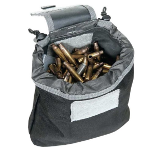 GPS Tactical Belt Style Brass Pouch - Black