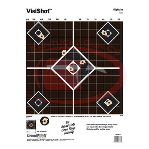 CHAMPION Visishot Sight-in Target 10pk