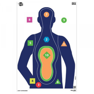 026509068082 ALLEN Ez Aim Shot Commander 23x35" Target | 3 Pack 026509068082 LLN-15654