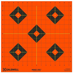 661120652052 CALDWELL Orange Peel Black/orange Self-adhesive 25 Sheets 661120652052 CLD-1166108