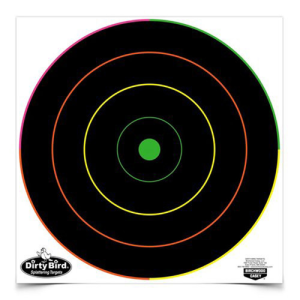 029057358308 BIRCHWOOD Casey Dirty Bird 12" Multi-color Bull's-eye - 10pk 029057358308 BRC-35830
