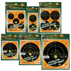 CALDWELL Orange Peel 2" Bullseye 10 Sheets