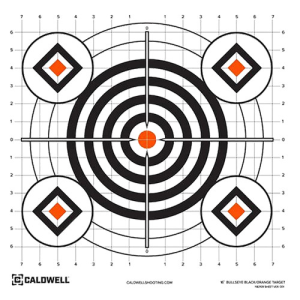 CALDWELL Orange Peel Self-Adhesive 16" Neon Grn/White 10pk