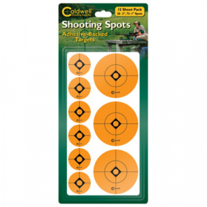 661120541103 CALDWELL 1"+2" Orange Shooting Spots 12sheet (72-1", 36-2") 661120541103 CLD-754110