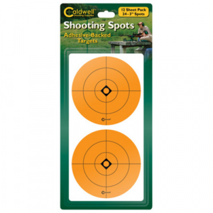 661120710509 CALDWELL 3" Orange Shooting Spots, 12 Sheets (24 Ct) 661120710509 CLD-271050
