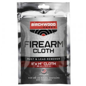 BIRCHWOOD Casey Rust Lead Remover Treated Tan Cloth 11 X 14