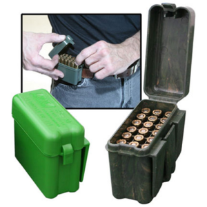MTM Ammo Box 20rd Belt Style 300 WM, 45-70, 7mm Grn