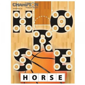 CHAMPION Target, Horse 12 Pk 8.5" X 11"