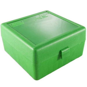 MTM RM-100 100 Round Ammo Box 22-250, 243, 308 Win, 220 Swift | Green
