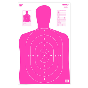 029057370393 BIRCHWOOD Casey Eze-scorer 23"x35" Bc27 Pink - 5 Paper Targets 029057370393 BRC-37039