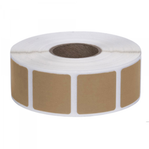 ACTION Target Target Paster 7/8" Sq Bullet Hole Repair Brn 1000