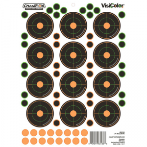 CHAMPION 2" Bulls Eye 5pk W/60 Pastors