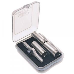 MTM Choke Tube Case Holds 3 Extended Chokes Clr-smk