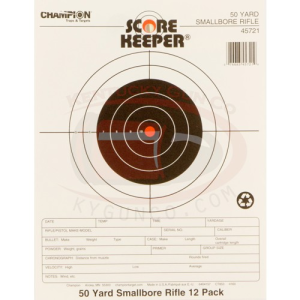 076683457219 CHAMPION Scorekeeper, 50 Yd. Small Bore Notebook O/b 12pk 076683457219 CHM-45721