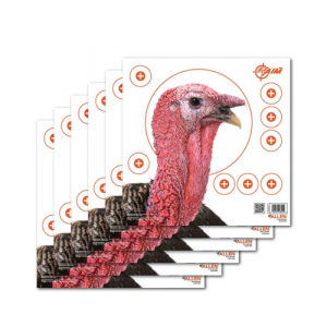 ALLEN Ez Aim Paper Four Color Patterning Turkey Target