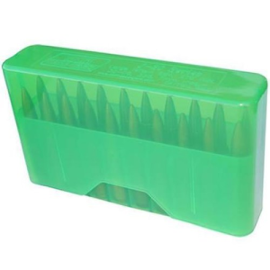 MTM Slip-Top Ammo Box 20rd 30-06, 30-30, 270 Clr-Grn