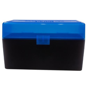BERRY'S Ammo Box 243Win/308Win Blue/Blk Polypropylene 50rd