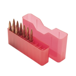 MTM Slip-Top Ammo Box 20rd WSM 45-70 to 30-30 Clr-Red