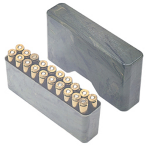 MTM Slip-Top Ammo Box 20rd 22-250, 243, 7.62x39 Clr-Sm