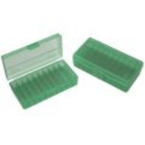 MTM Ammo Box 50 Round Flip-Top 38 - 357 Grn