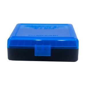 BERRY'S Ammo Box 22 LR Blue/Blk Polypropylene 100rd