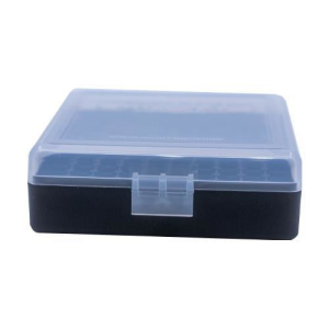 BERRY'S Ammo Box 22 LR Clear/Blk Polypropylene 100rd