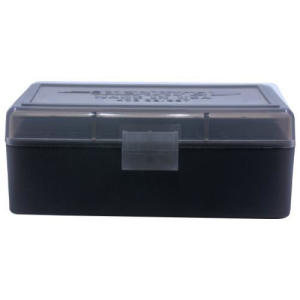 BERRY'S Ammo Box 38Spl/357Mag Smoke/Blk Polypropylene 50rd
