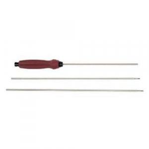 TIPTON Deluxe 3-Pc Stainless Steel Cleaing Rod, 22 Cal - Tipton