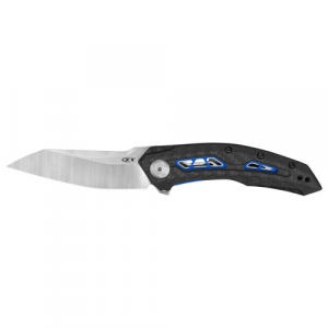ZERO TOLERANCE Tuned Detent System Folding Knife 3.4" Reverse Tanto Blade w/ Carbon Fiber Handles