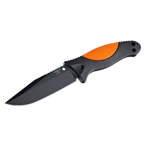 HOGUE EX-F02 4.5" Fixed Clip Point Blk Finish - Hogue