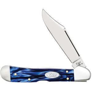 CASE KNIVES Blue Pearl Kirinite - Copperlock (101549L SS) - Case Knives