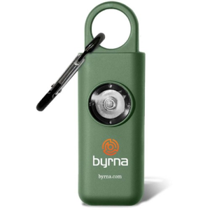 BYRNA TECHNOLOGIES Banshee Personal Safety Alarm 130db - Green - Byrna Technologies