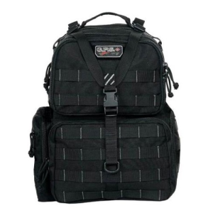 819763010214 GPS Tactical Range Backpack Holds 3 Handguns Black 819763010214 GPS-T1612BPB
