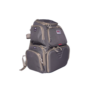 819763012027 GPS Handgunner Backpack W/cradle For 4 Handguns Gray 819763012027 GPS-1711BPG